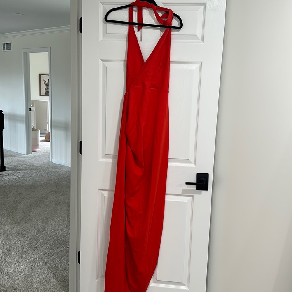 Revolve halter maxi dress- worn once!